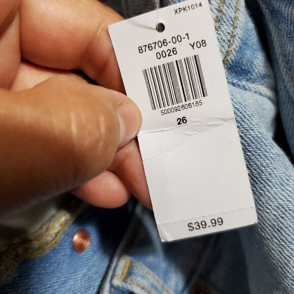 Old Navy High Rise O.G Straight Shorts Size 26 NWT Reg $39.99 - Picture 11 of 14